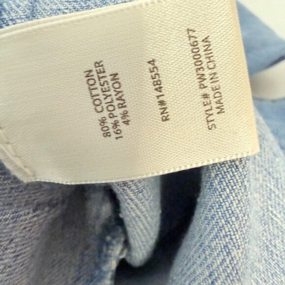 TGLA Denim Jacket Rhinestone Fringe Size M Light Wash Western Cowgirl Jean Coat - Picture 11 of 16